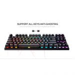 HAVIT GAMENOTE KB857L RGB Gaming Mechanical Keyboard - Blue Switches - الصورة 5