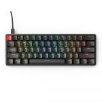 Glorious GMMK Modular RGB Mechanical Gaming Keyboard - 60% Compact Size (Brown Switches - Black)