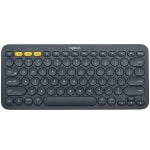 Logitech K380 Wireless/Bluetooth Multi-Device Keyboard (Arabic) -Graphite