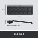 Logitech MK470 Slim Wireless Keyboard and Mouse