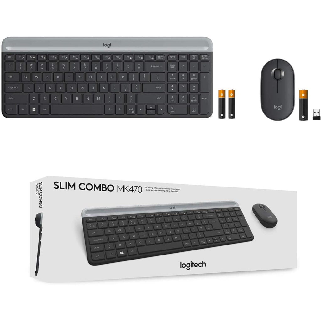Logitech wireless keyboard and mouse MK470