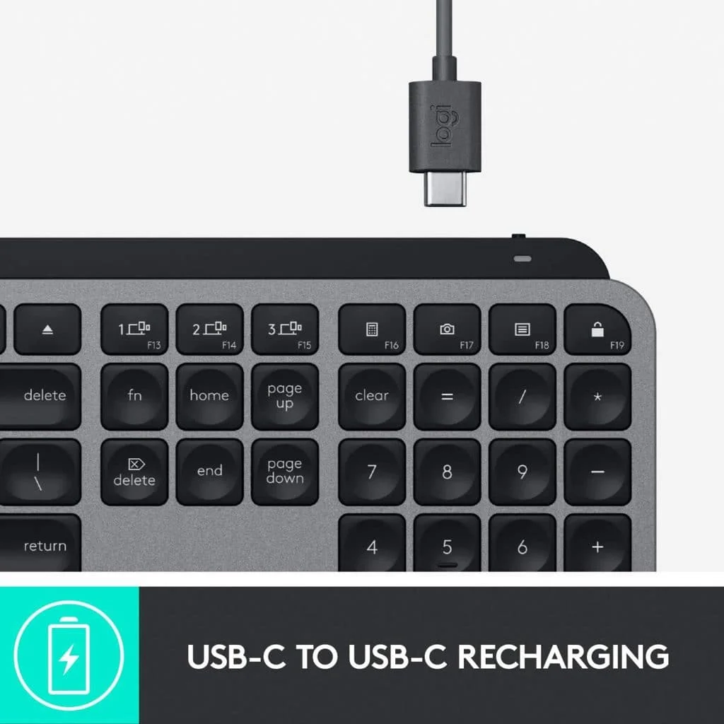 Logitech MX Keys for Mac - Wireless Illuminated Keyboard