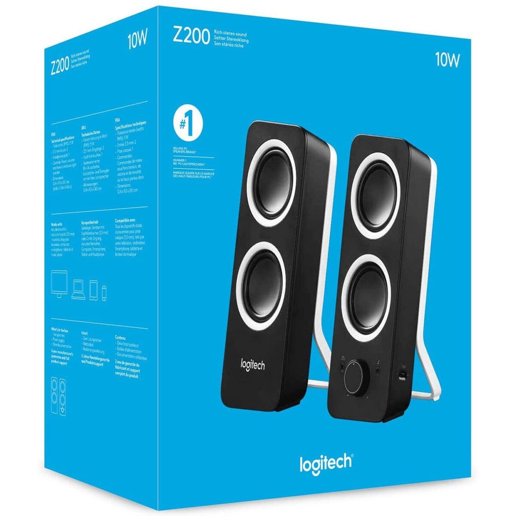 Logitech Z200 Computer Speakers