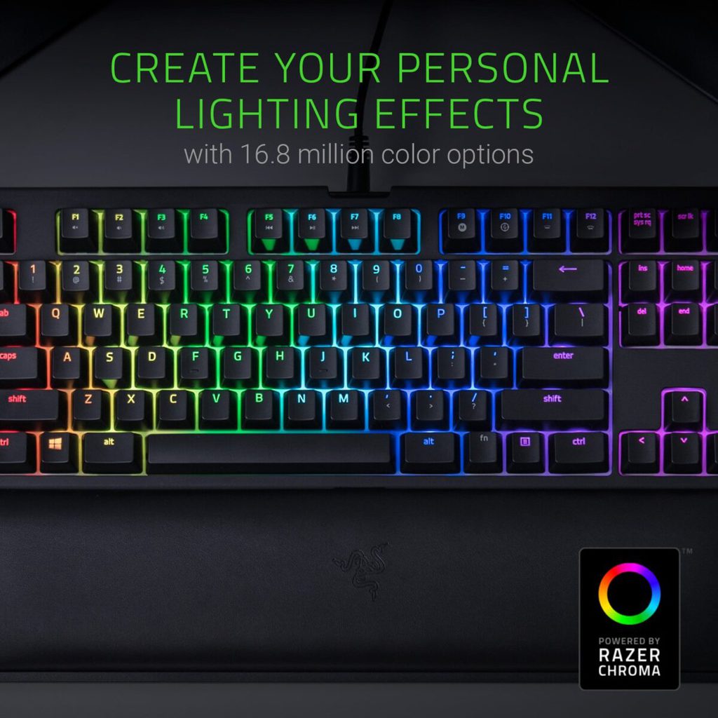 Razer Blackwidow Tournament Edition mechanical Keyboard