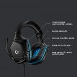 logitech g432 7.1 surround sound gaming headset