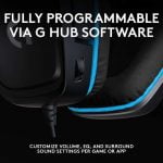 logitech g432 7.1 surround sound gaming headset