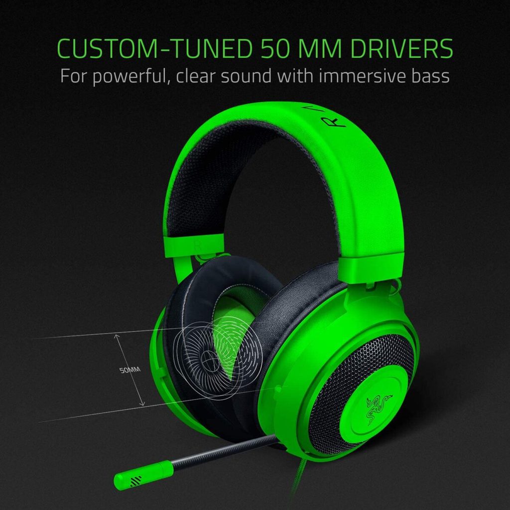 razer kraken green