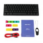Anne Pro 2 60% Mechanical Keyboard Blue Switch White