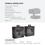 FANTECH C30 WebCam Quad HD