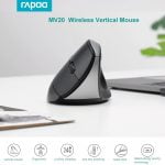 Rapoo MV20 Silent Vertical 2.4Ghz Wireless Mouse - Image 8