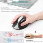 Rapoo MV20 Silent Vertical 2.4Ghz Wireless Mouse - Image 9