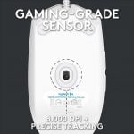 Logitech G102 Lightsync Gaming mouse White