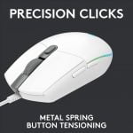 Logitech G102 Lightsync Gaming mouse White