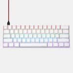Anne Pro 2 60% Mechanical Keyboard Blue Switch White