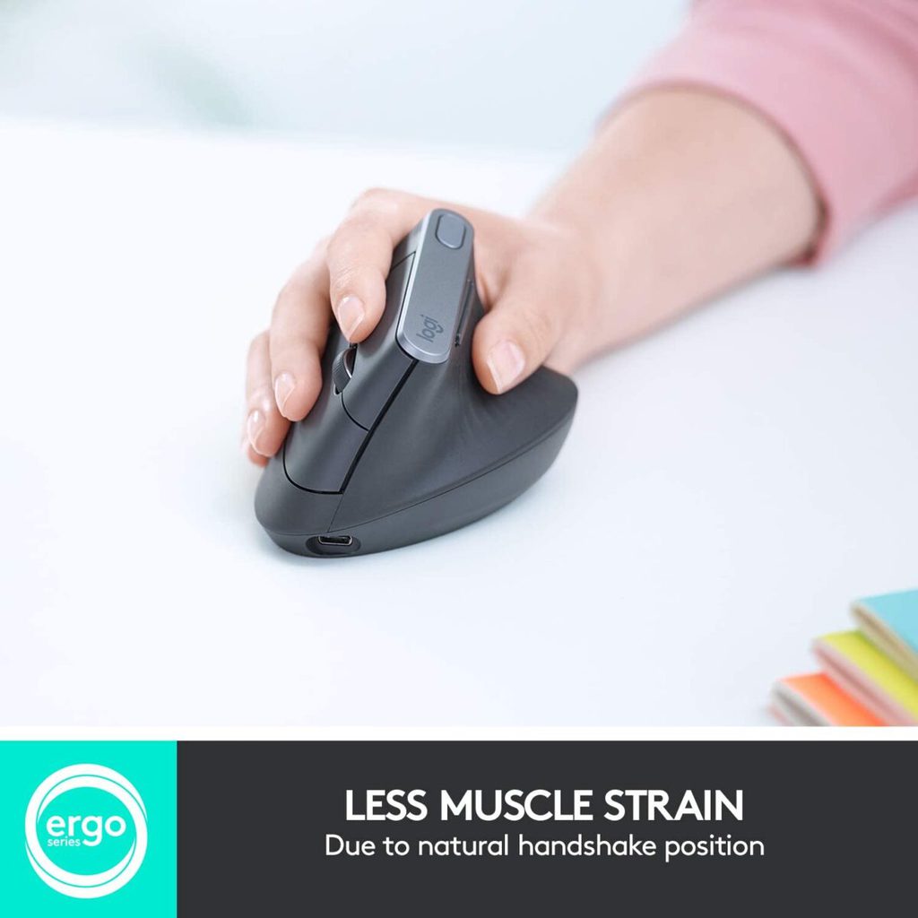 Logitech MX Vertical Wireless Bluetooth Mouse