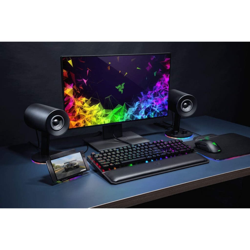 razer nommo chroma pc speakers