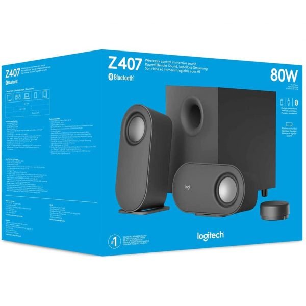 Logitech Z407 Bluetooth Computer Speakers