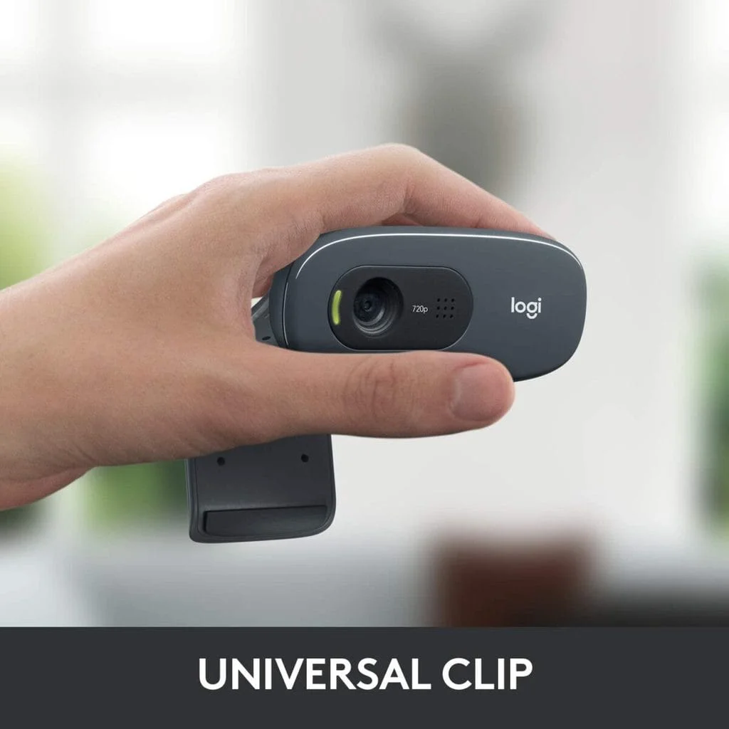 Logitech c270 HD WebCam 720p/30fps Video - Noise Reducing Microphone