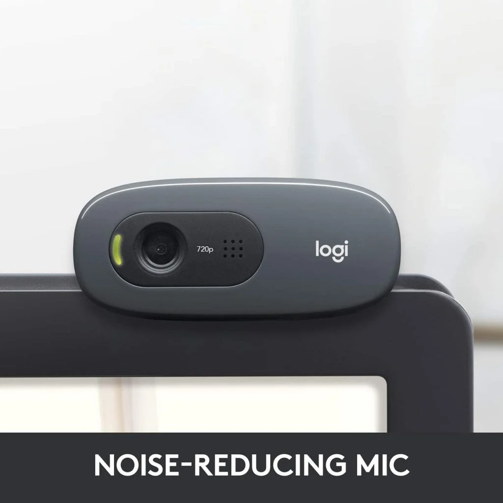 Logitech c270 HD WebCam 720p/30fps Video - Noise Reducing Microphone