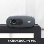 Logitech c270 HD WebCam 720p/30fps Video - Noise Reducing Microphone