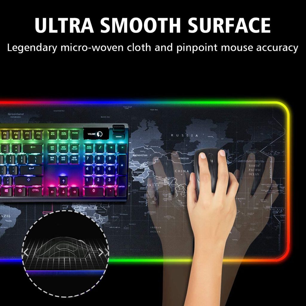 RGB GAMING MOUSE PAD