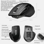 Rapoo-MT750-Rechargeable-Multi-mode-Bluetooth-3-0-4-0-2-4G-Wireless-Mouse-Multiple-Connection