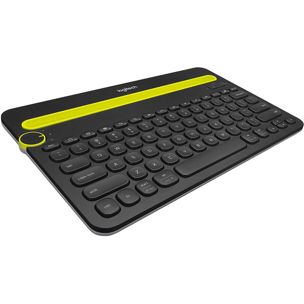 ⁦Logitech K480 Bluetooth Multi-Device Portable Wireless Keyboard with Integrated Stand Phone Holder⁩ - الصورة ⁦4⁩