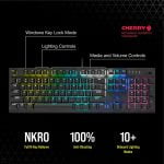 Corsair K60 RGB PRO Mechanical Gaming Keyboard (CHERRY VIOLA Keyswitches: Linear and Fast, Durable Aluminum Frame, Customisable Per-Key RGB Backlighting