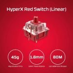 HyperX Alloy Origins 60 RGB Mechanical Gaming Keyboard - HyperX Red Switch Linear