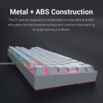 REDRAGON K552 KUMARA RGB Mechanical Gaming Keyboard - Brown Switches (White)
