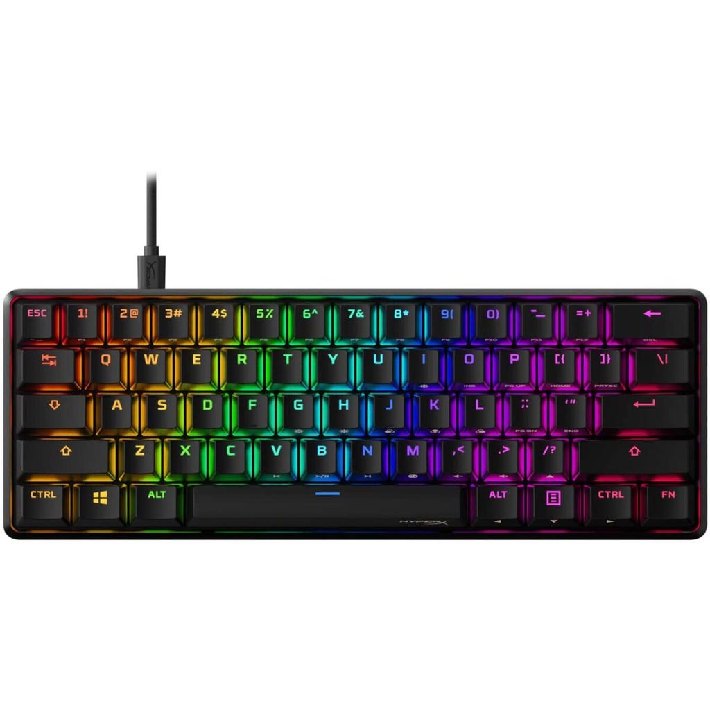 HyperX Alloy Origins 60 RGB Mechanical Gaming Keyboard - HyperX Red Switch Linear