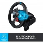 Logitech G29 Driving Force Racing Wheel and Floor Pedals, Real Force Feedback