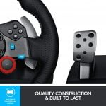 Logitech G29 Driving Force Racing Wheel and Floor Pedals, Real Force Feedback