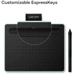 Wacom Intuos Medium Drawing Tablet Bluetooth Pistachio