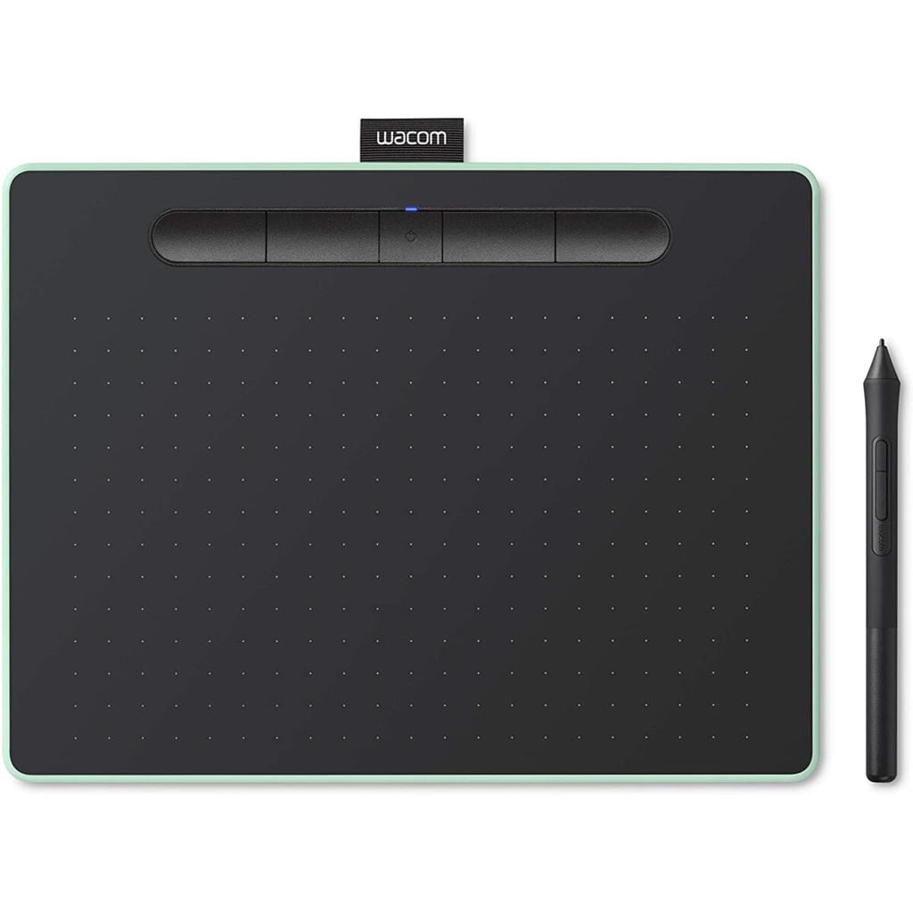 Wacom Intuos Medium Drawing Tablet Bluetooth Pistachio