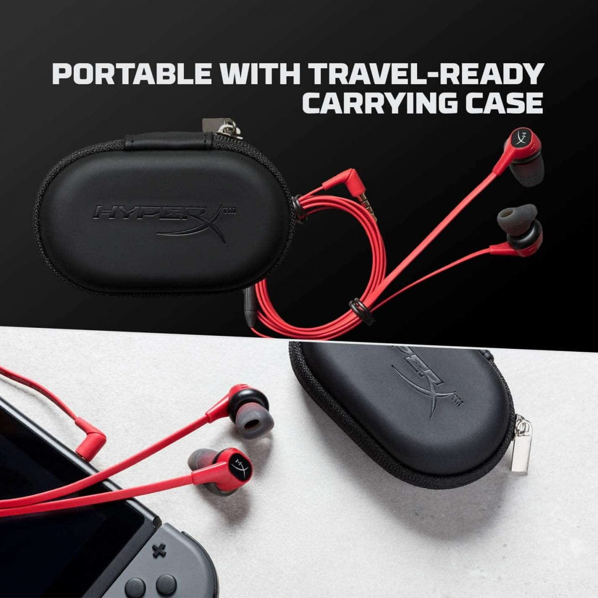 HyperX Cloud Earbuds Gaming Headphones with Mic