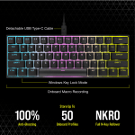 Corsair K65 MINI 60% Mechanical Gaming Keyboard