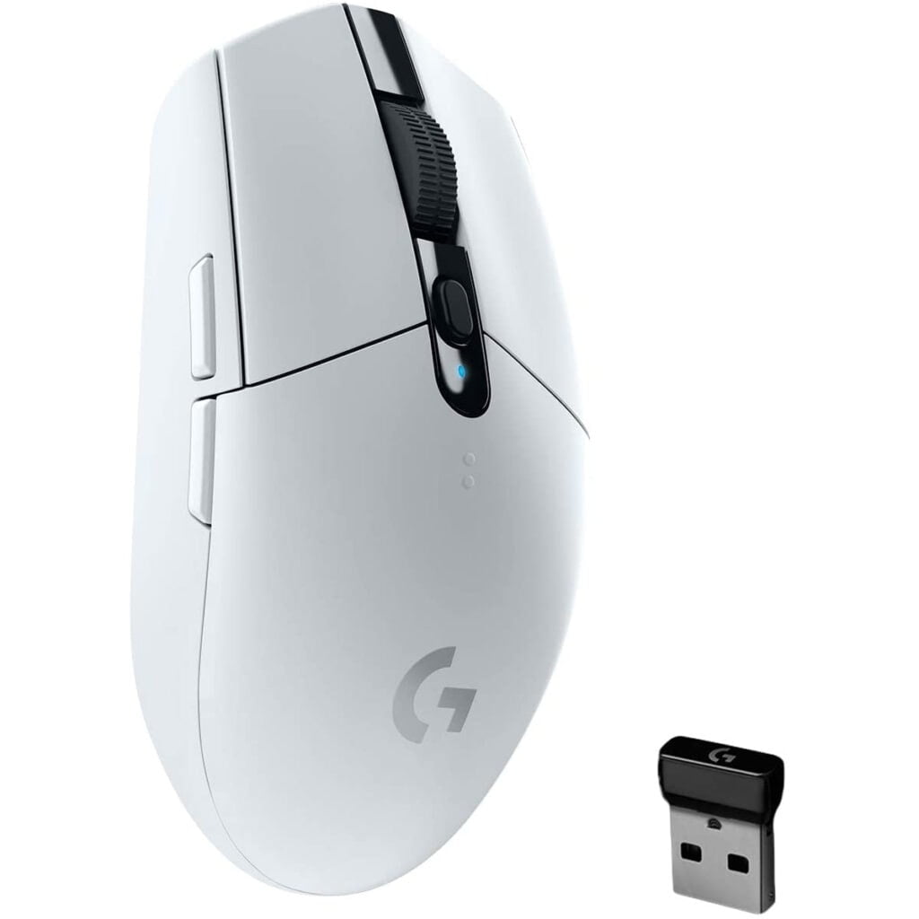 Logitech G305 Lightspeed Wireless Gaming Mouse (White)