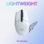 Logitech G305 Lightspeed Wireless Gaming Mouse (White)
