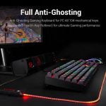 Redragon K551 RGB MITRA Gaming Mechanical Keyboard - Blue Switch