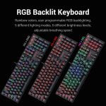 Redragon K551 RGB MITRA Gaming Mechanical Keyboard - Blue Switch