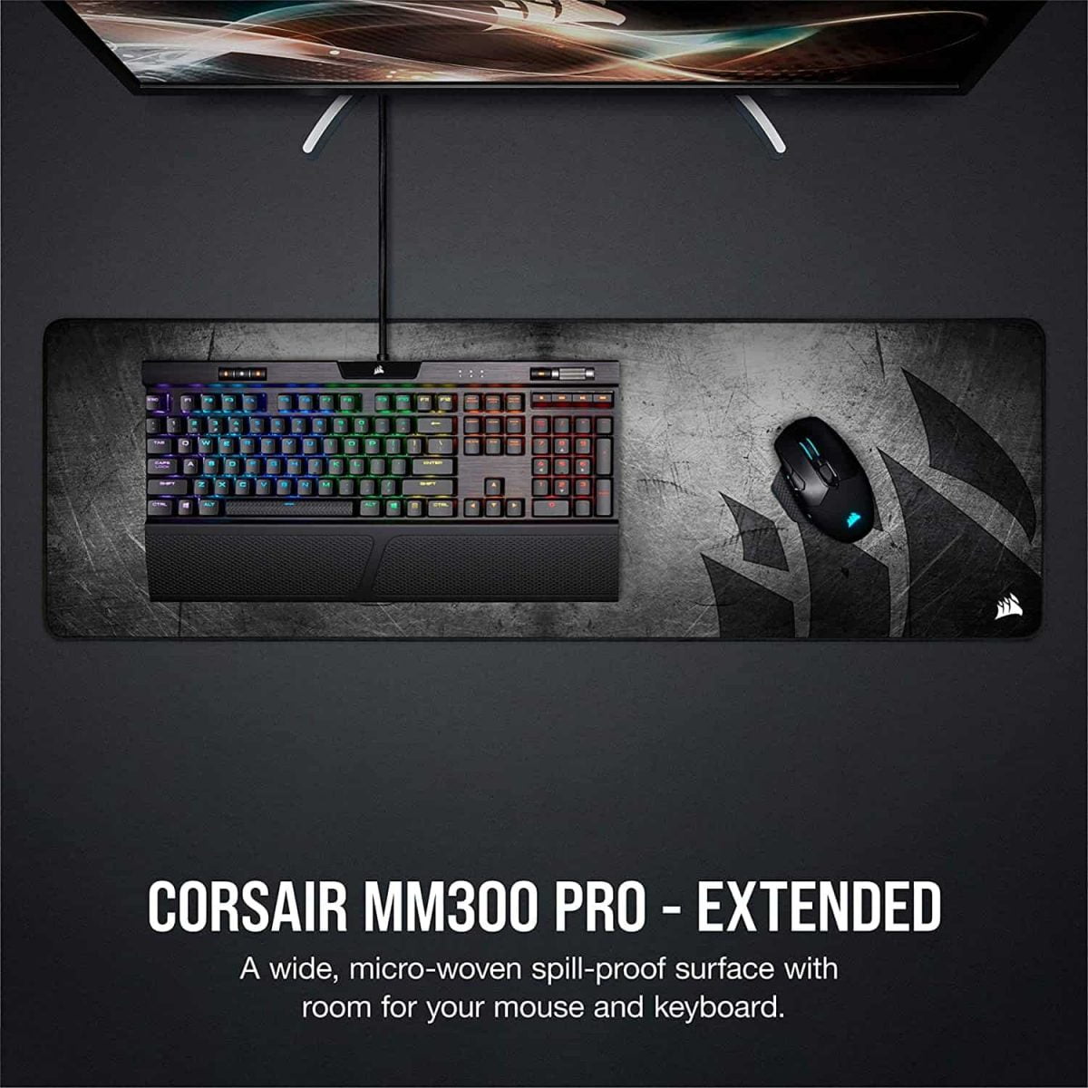 Corsair MM300 PRO Extended Gaming Mouse Pad