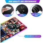 All Anime RGB Mouse Pad 80 X 30 For Keyboard and Mouse