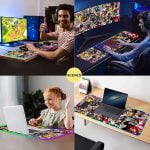 All Anime RGB Mouse Pad 80 X 30 For Keyboard and Mouse