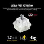 CORSAIR K70 MK2 GAMING MECHANICAL KEYBOARD MX SPEED