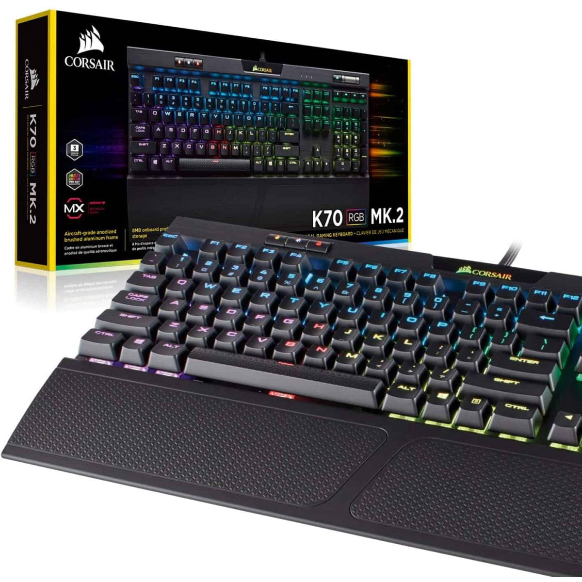 CORSAIR K70 MK2 GAMING MECHANICAL KEYBOARD MX SPEED