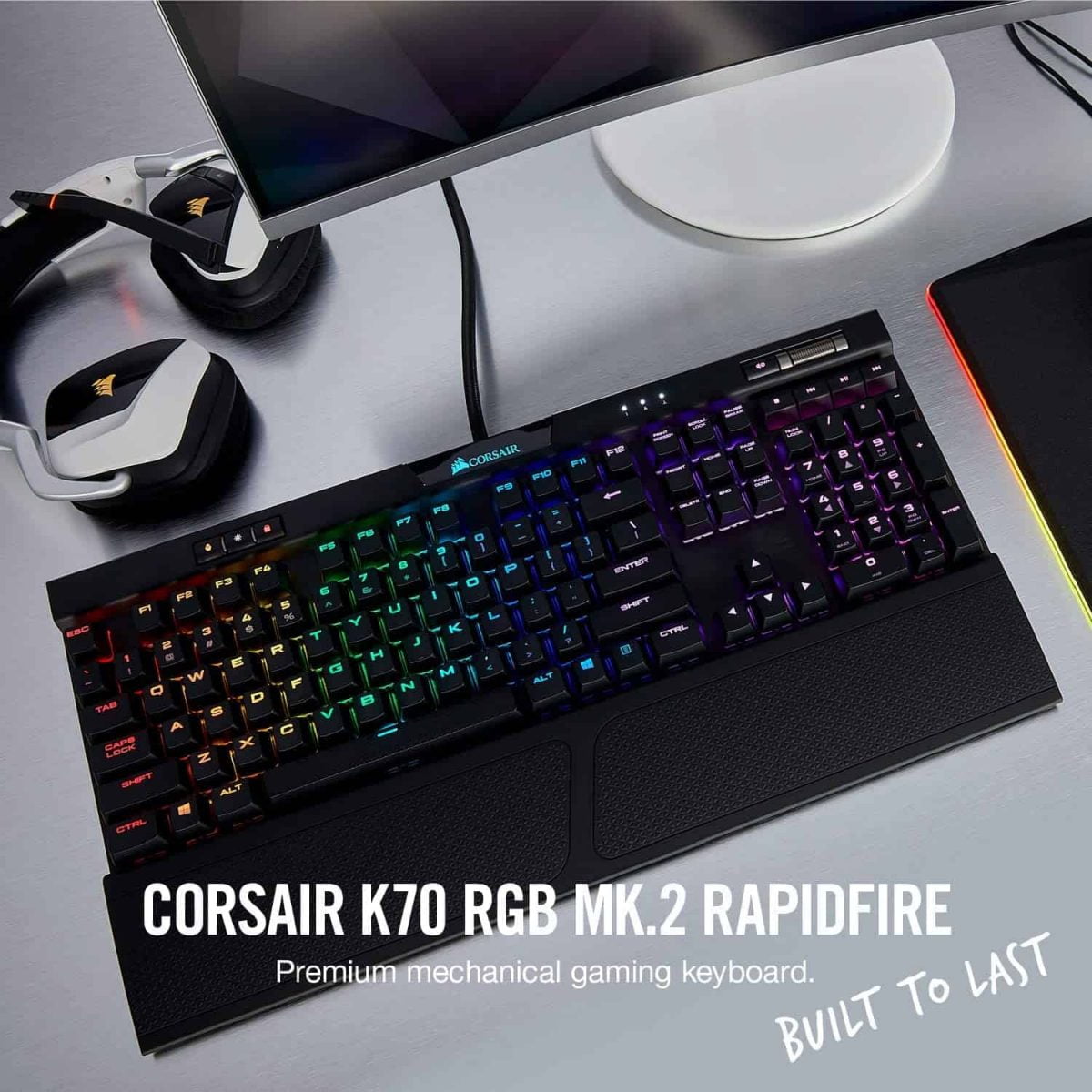 CORSAIR K70 MK2 GAMING MECHANICAL KEYBOARD MX SPEED