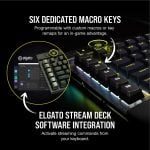 Corsair K100 RGB Optical Mechanical Gaming Keyboard - CORSAIR OPX Switch