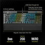 Corsair K100 RGB Optical Mechanical Gaming Keyboard - CORSAIR OPX Switch