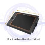 GAOMON M106K 10 x 6 Inches Painting Digital Graphics Pen Tablet - Image 5